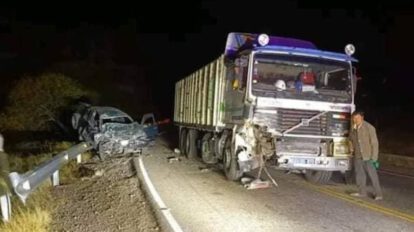 Accidente Potosí-Sucre que dejó dos muertos