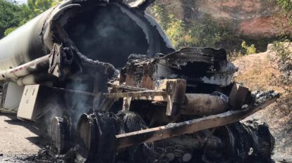 Explosión de camión cisterna en Haití