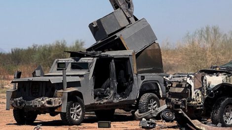 Narcotraficantes en la frontera: vehículos monstruo para el tráfico de armas