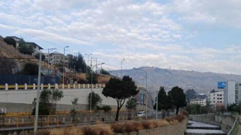 Calidad del aire en La Paz mejorada por lluvias