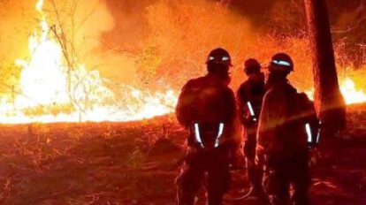 Incendios forestales en Bolivia