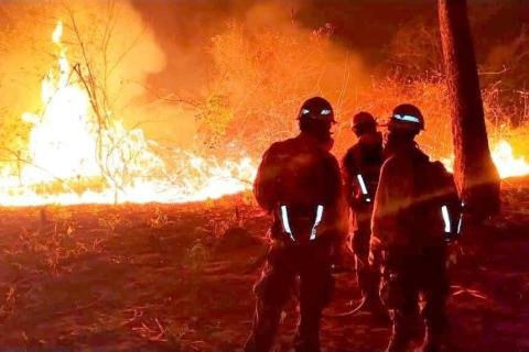 Incendios forestales en Bolivia