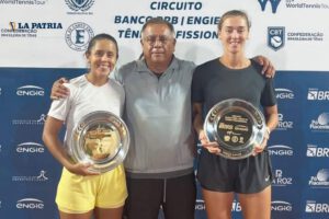 Noelia Zeballos conquista segundo torneo de dobles al hilo en Brasil
