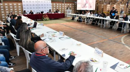 Censo 2024 en La Paz con gobernadores y alcaldes