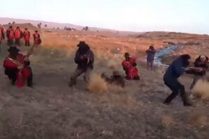 Ponchos Rojos alzamiento armado en video