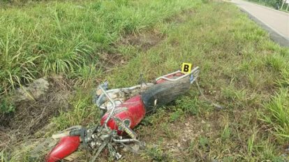 Accidente en Yapacaní con dos fallecidos tras colisión entre motocicleta y camioneta