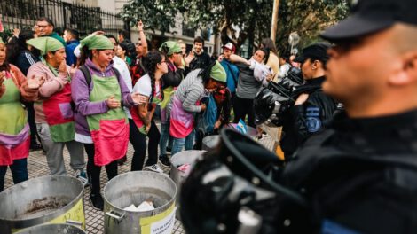 Crisis en comedores sociales en Argentina