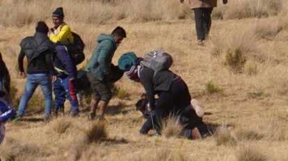 Enfrentamiento entre evistas y arcistas en Vila Vila