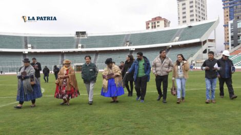 Estadio Hernando Siles en condiciones para partidos internacionales