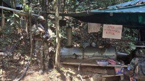 Megalaboratorio de cocaína desmantelado en Cochabamba