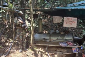 Megalaboratorio de cocaína desmantelado en Cochabamba