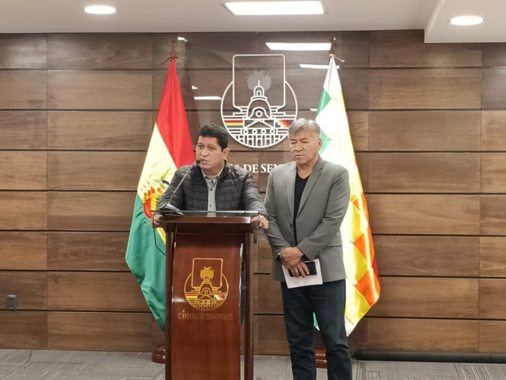 Agresiones en marcha por salvar Bolivia