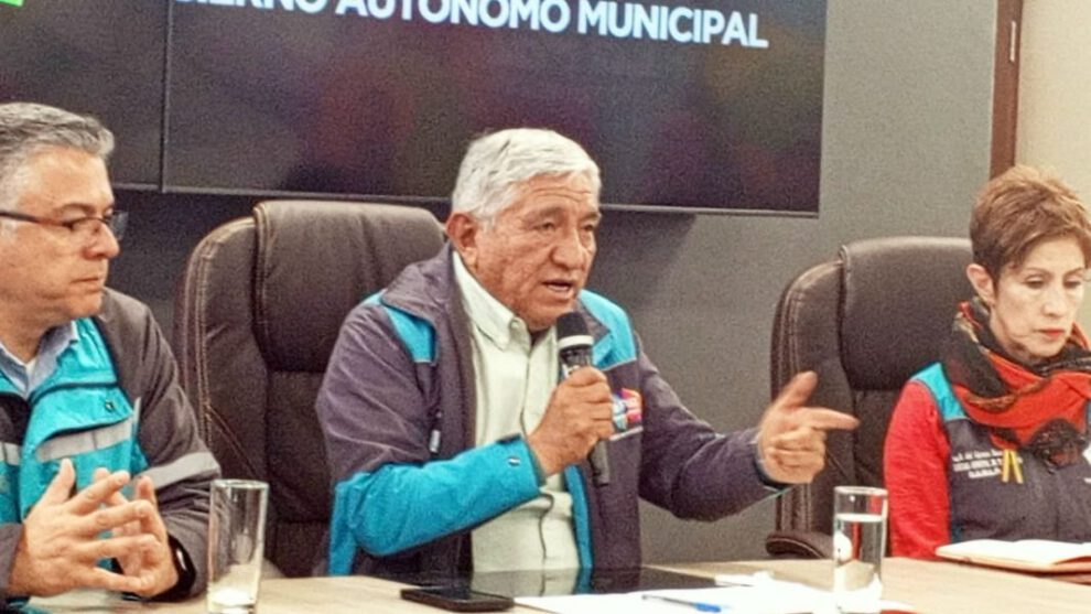 Alcalde de La Paz propone recibir marcha evista con banderas blancas