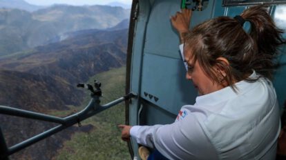 Dina Boluarte declara emergencia en Amazonas por incendios forestales