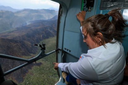 Dina Boluarte declara emergencia en Amazonas por incendios forestales