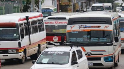 Aumento del pasaje en Santa Cruz