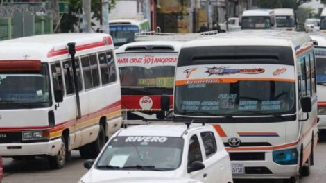 Aumento del pasaje en Santa Cruz