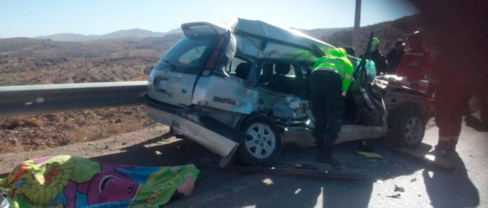 Accidente en la ruta Potosí-Uyuni