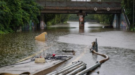 Inundaciones en Italia debido al ciclón Boris