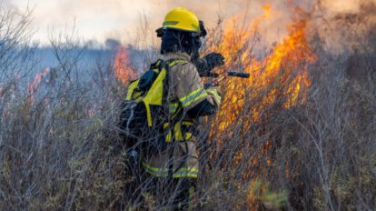 Incendios forestales en Santa Cruz y necesidades de mujeres evacuadas