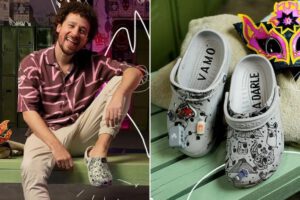 Carnaval de Oruro inspira nuevo diseño de los crocs de Luisito Comunica
