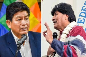 Montaño califica de cobarde a Evo Morales por abandonar la marcha