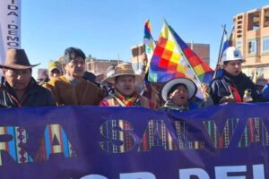Marcha Para Salvar Bolivia en La Paz