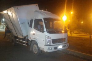 Accidente de locomotora en Oruro