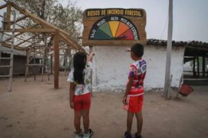 Crisis educativa por incendios en comunidades indígenas