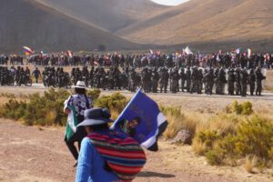 Policía Boliviana desmiente Evo Morales sobre grupos de choque