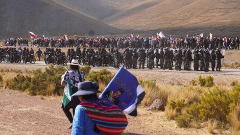 Policía Boliviana desmiente Evo Morales sobre grupos de choque