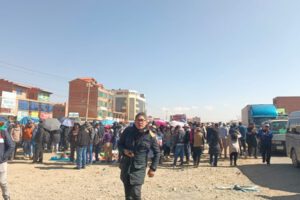 Respaldo al Gobierno de Luis Arce en El Alto