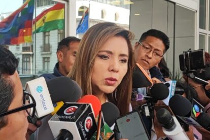 Gabriela Alcón responsabiliza a Morales por actos de violencia en El Alto
