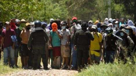 Avasallamiento de terrenos en Bajo Paraguá