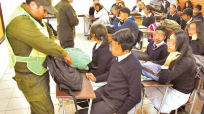 Fentanilo en escuelas de Potosí