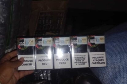 Incautación de cigarrillos en pasos fronterizos de Bolivia