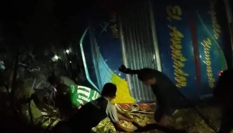 Accidente de bus en Chulumani