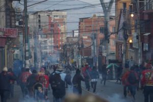 Violencia en La Paz entre evistas y arcistas