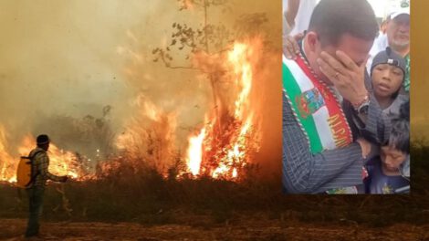 incendios en Santa Cruz