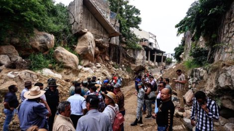 Huracán John provoca estragos en Guerrero