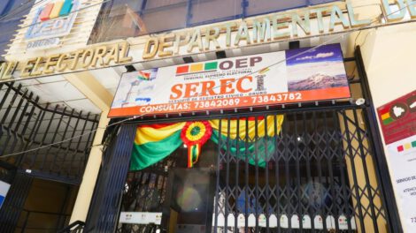 Padrón electoral con declaraciones juradas de familiares de fallecidos