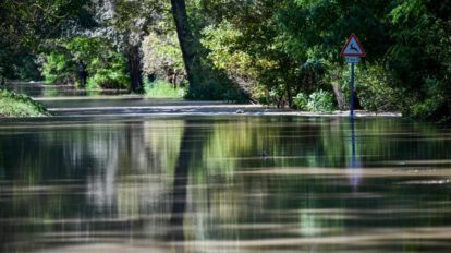 Contaminación y lluvias extremas en Europa