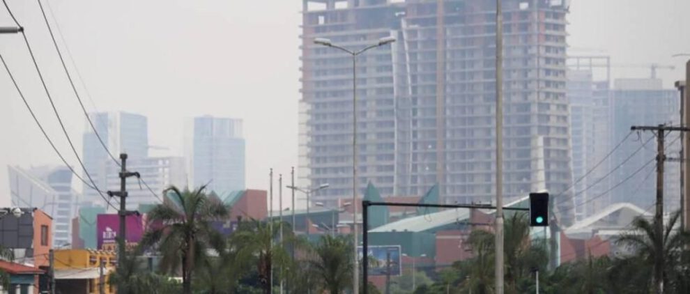 Contaminación del aire en Santa Cruz