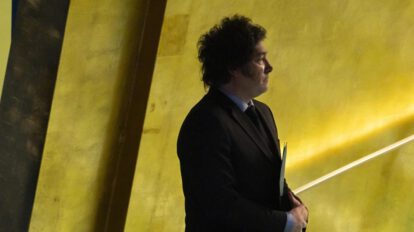 Amenaza al presidente Javier Milei