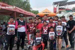 Bicicrosistas orureños en el torneo nacional de bicicross