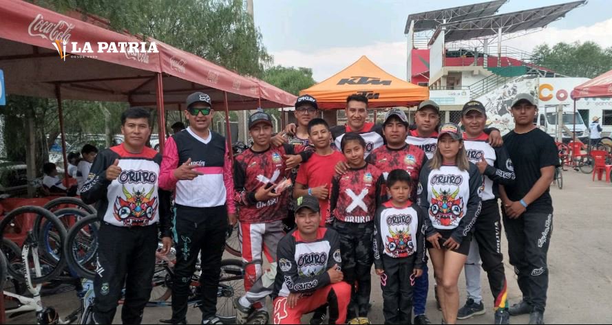 Bicicrosistas orureños en el torneo nacional de bicicross