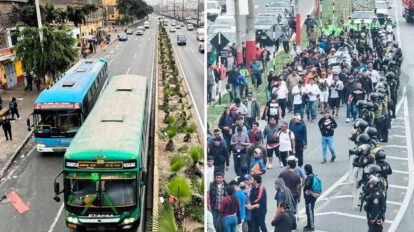 Extorsión en Lima y la protesta de transportistas