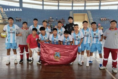 Oruro cuarto lugar fútbol de salón