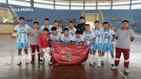 Oruro cuarto lugar fútbol de salón