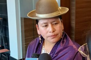 Reelección de Evo Morales según la senadora Virginia Velasco